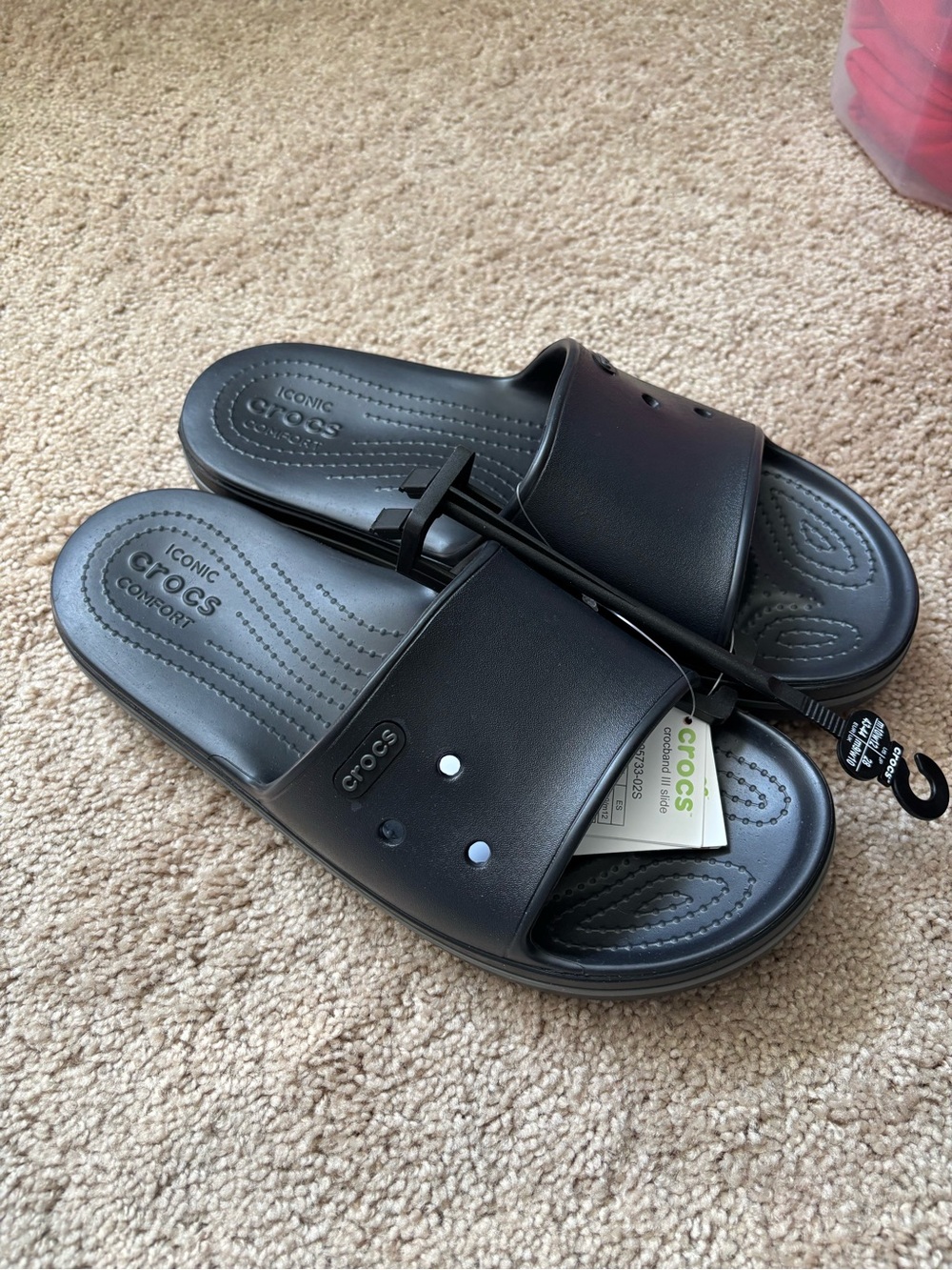 CROCS Men’s Black Slides